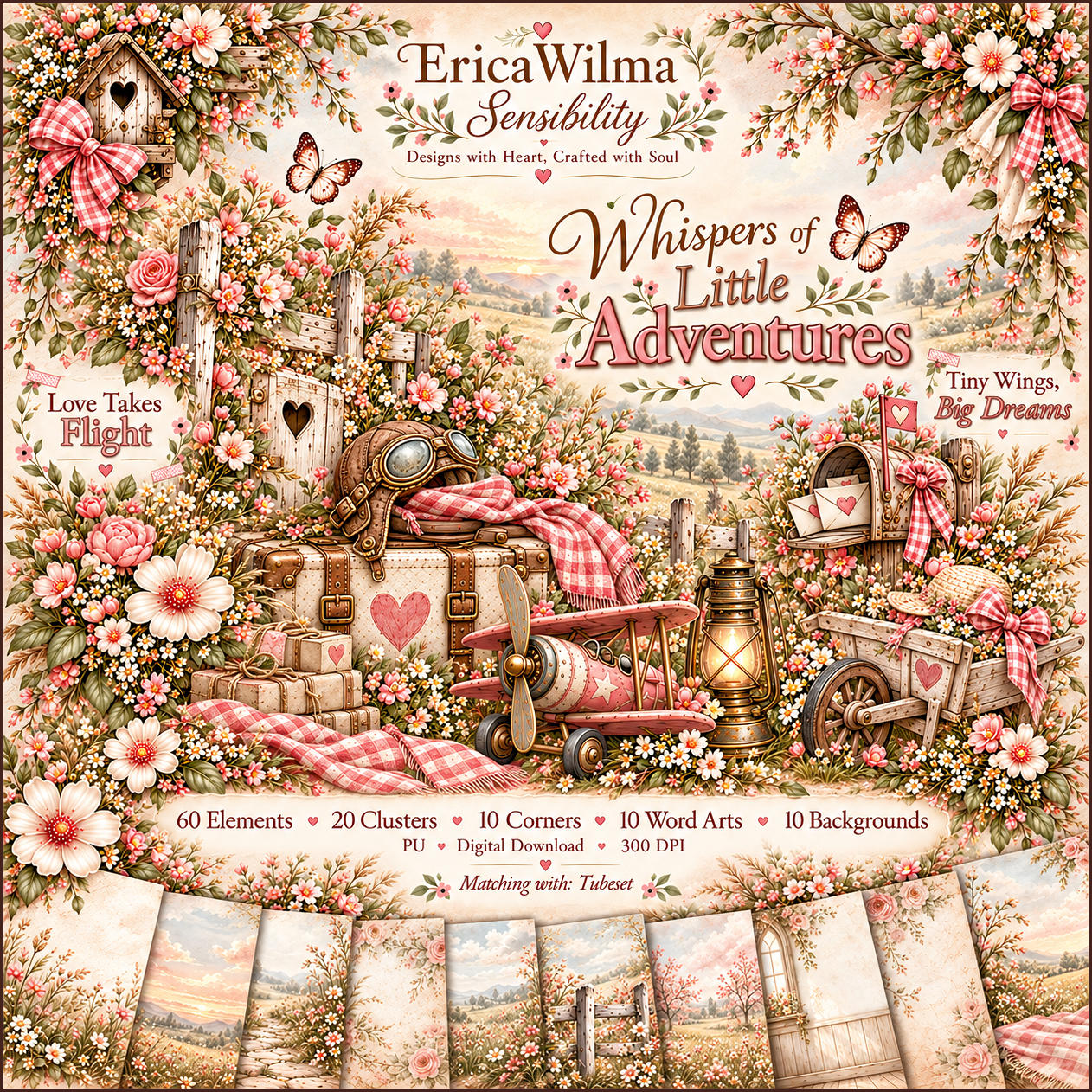 (image for) EW AI Wispers of Little Adventures - Scrapset 2026